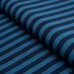 Schumacher 85511 Pipe Illusion Bleu fabric swatch