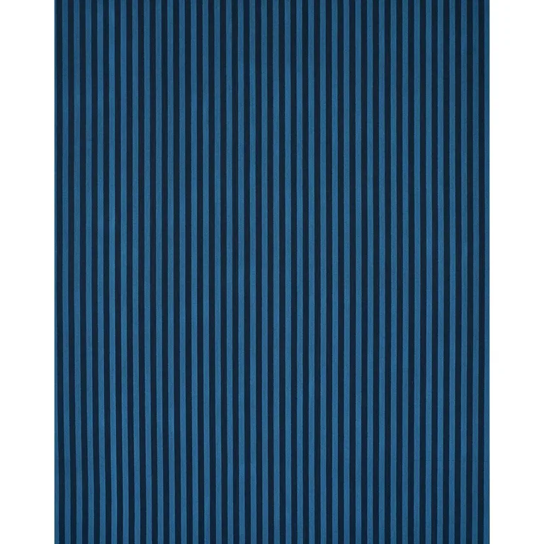 Schumacher 85511 Pipe Illusion Bleu fabric swatch