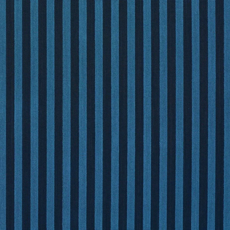 Schumacher 85511 Pipe Illusion Bleu fabric swatch