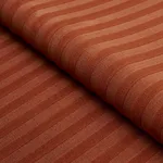 Schumacher 85510 Pipe Illusion Papaya fabric swatch