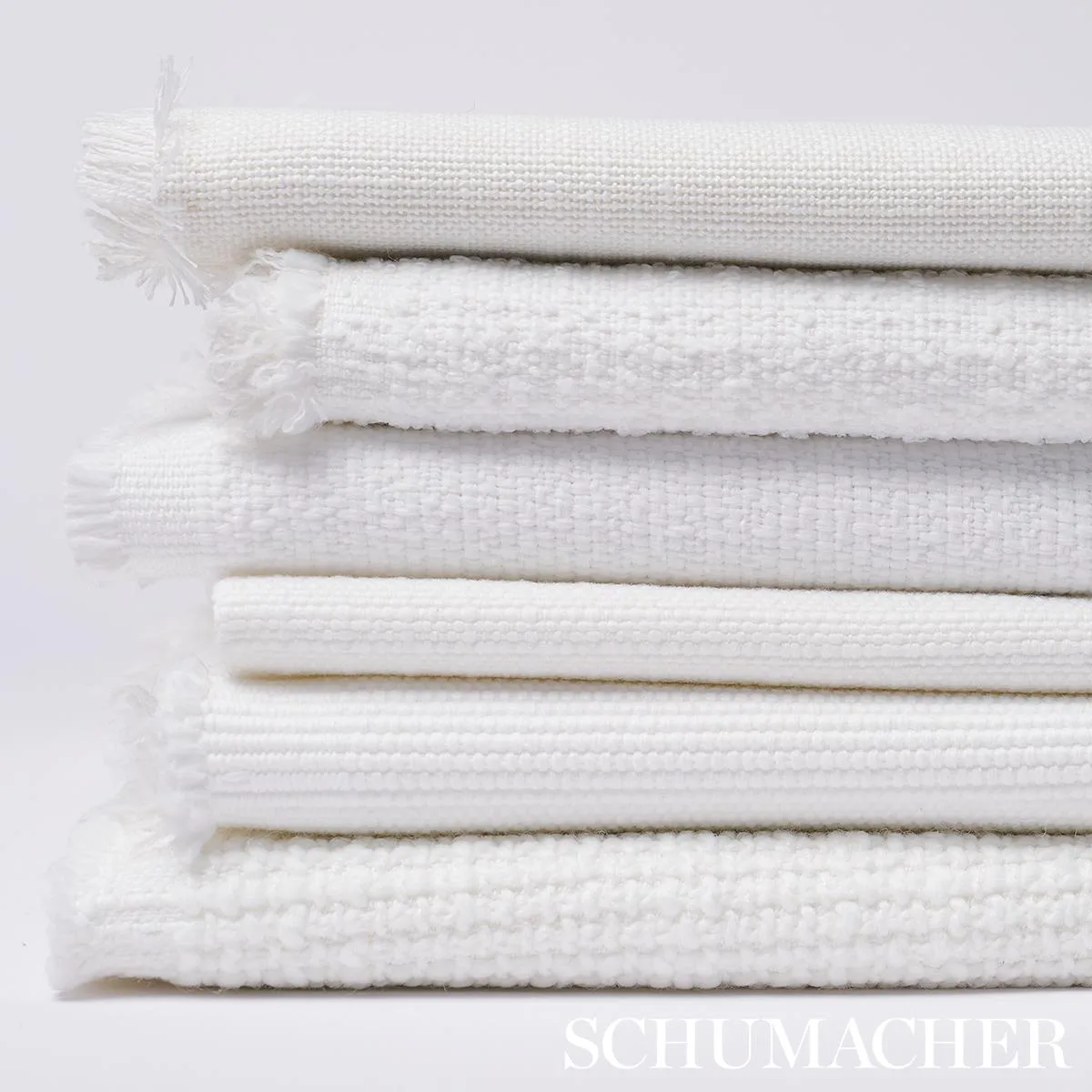 Schumacher 84171 Pippa Indoor/Outdoor Ivory fabric swatch