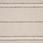 Schumacher 85050 Plains Stripe Casement Flax fabric swatch