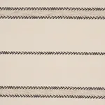 Schumacher 85051 Plains Stripe Casement Graphite fabric swatch