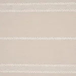 Schumacher 85052 Plains Stripe Casement Natural fabric swatch