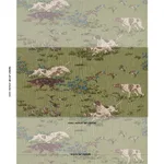 Schumacher 175164 Pointers Meadow fabric swatch