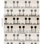Schumacher 180902 Polka Dot Pony Natural fabric swatch