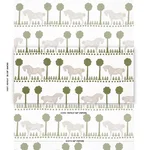 Schumacher 180900 Polka Dot Pony Olive fabric swatch