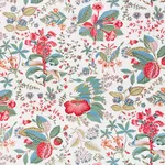 Schumacher 178121 Pomegranate Botanical Document fabric swatch