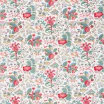 Schumacher 178121 Pomegranate Botanical Document fabric swatch
