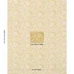 Schumacher 177694 Pomegranate Print Citron fabric swatch