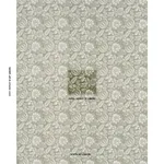 Schumacher 177695 Pomegranate Print Olive fabric swatch