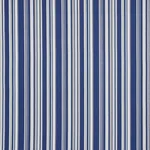 Schumacher 76630 Ponderosa Stripe Blue fabric swatch