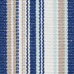 Schumacher 76630 Ponderosa Stripe Blue fabric swatch