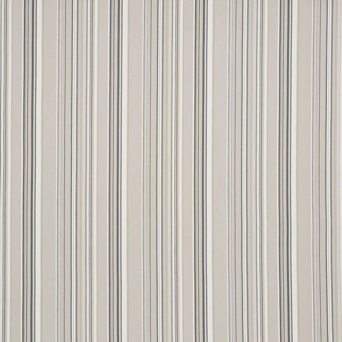 Schumacher 76631 Ponderosa Stripe Natural fabric swatch
