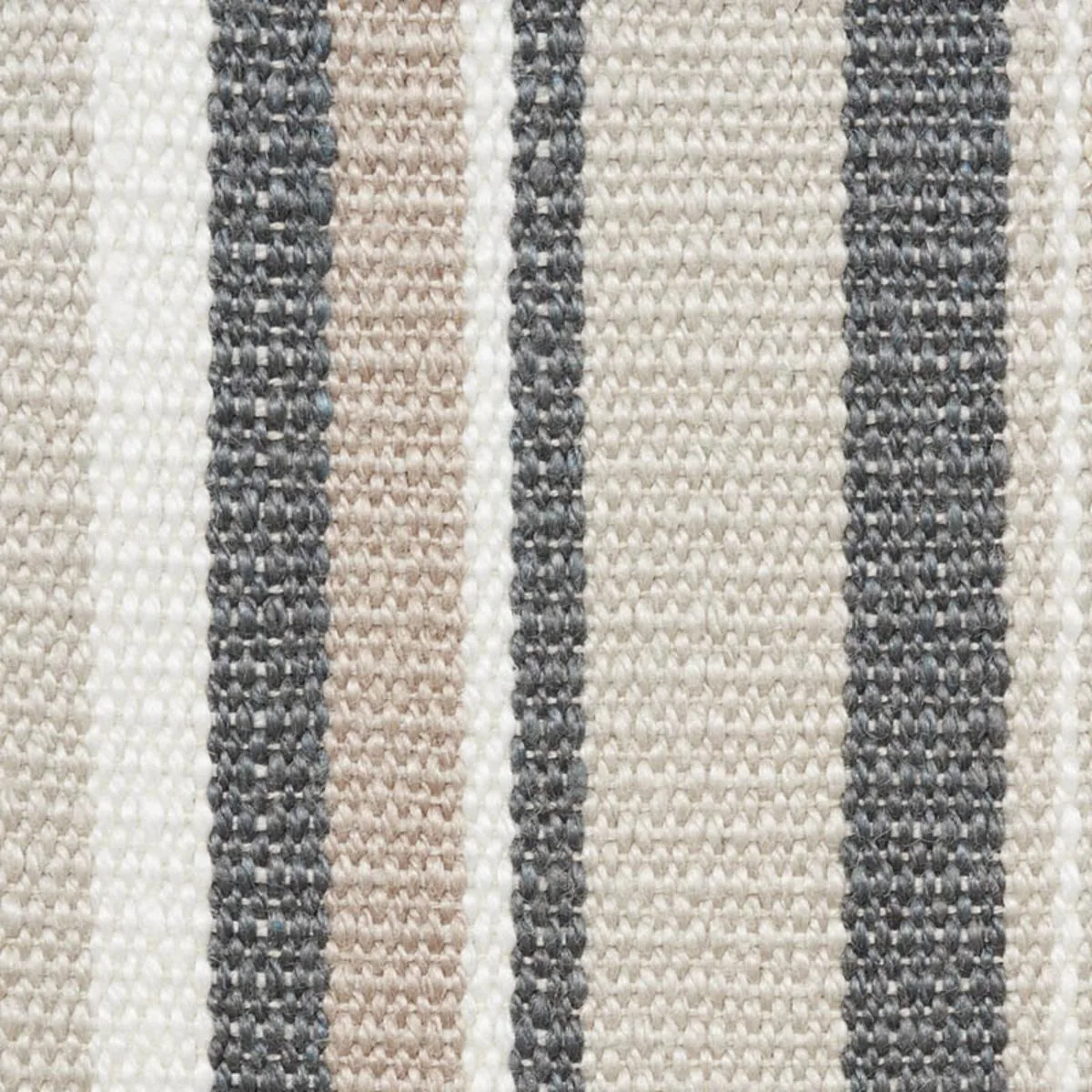 Schumacher 76631 Ponderosa Stripe Natural fabric swatch