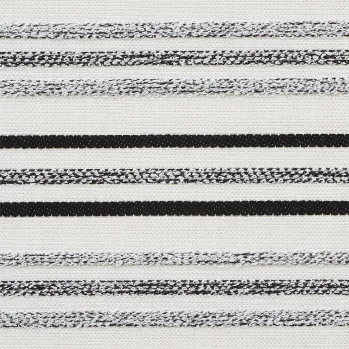 Schumacher 76350 Poplar Indoor/Outdoor Carbon fabric swatch