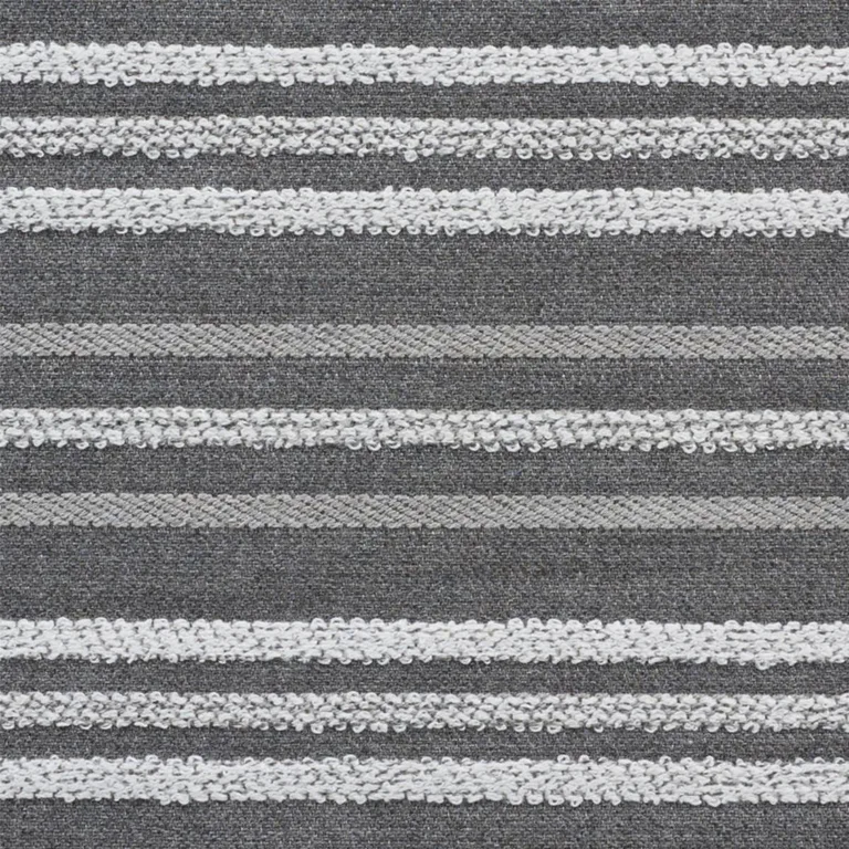 Schumacher 76353 Poplar Indoor/Outdoor Gray fabric swatch