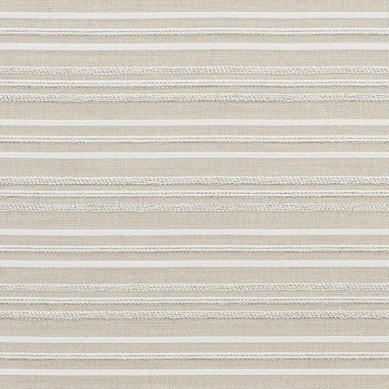 Schumacher 76354 Poplar Indoor/Outdoor Natural fabric swatch