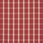 Schumacher 60127 Portsmith Check Berry fabric swatch