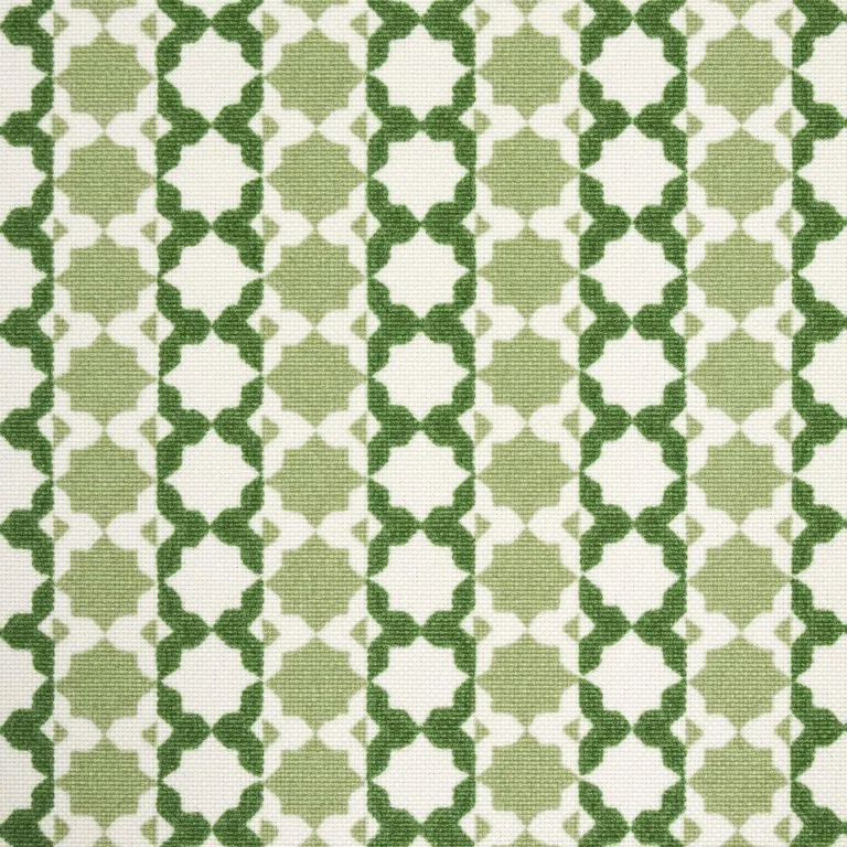 Schumacher 180751 Posy Indoor/Outdoor Leaf Green fabric swatch