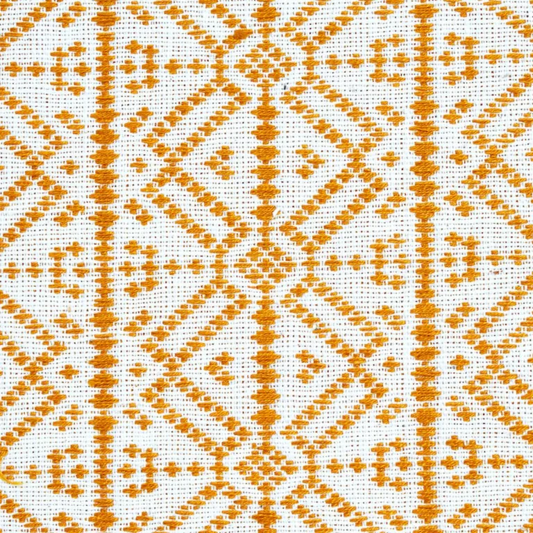 Schumacher 78890 Poxte Hand Woven Mostaza fabric swatch