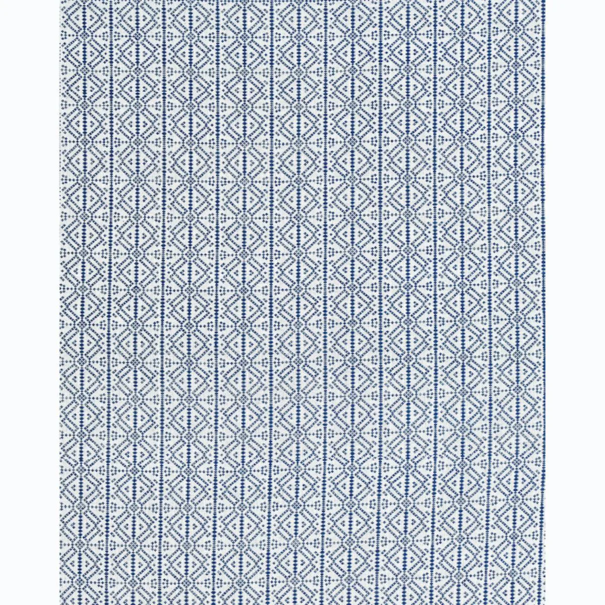 Schumacher 78891 Poxte Hand Woven Navy fabric swatch
