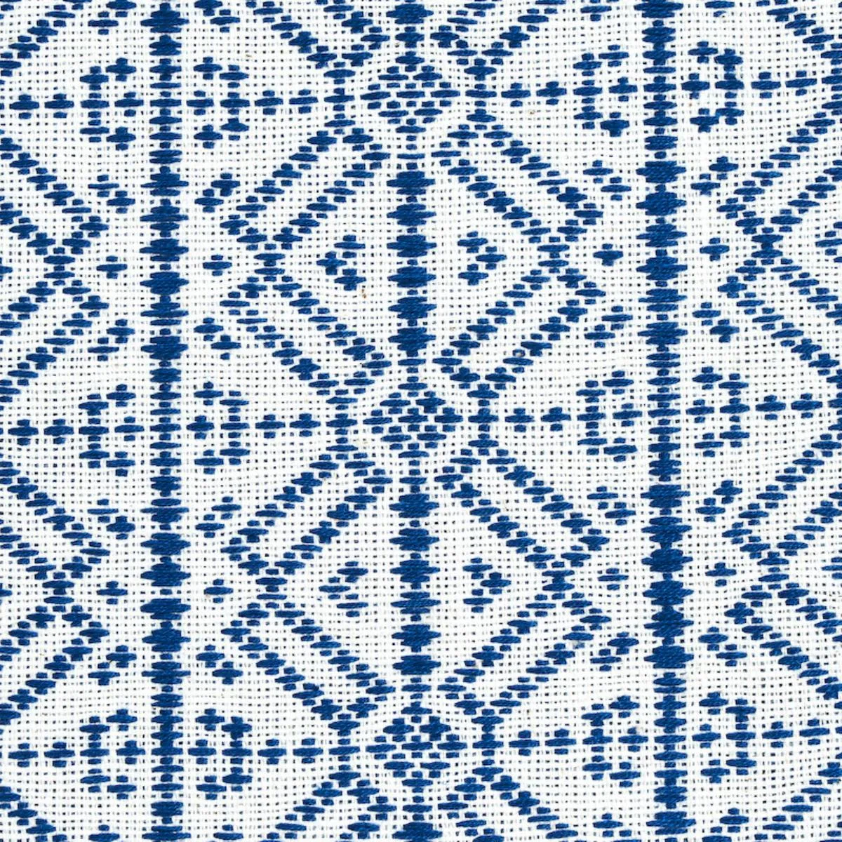 Schumacher 78891 Poxte Hand Woven Navy fabric swatch