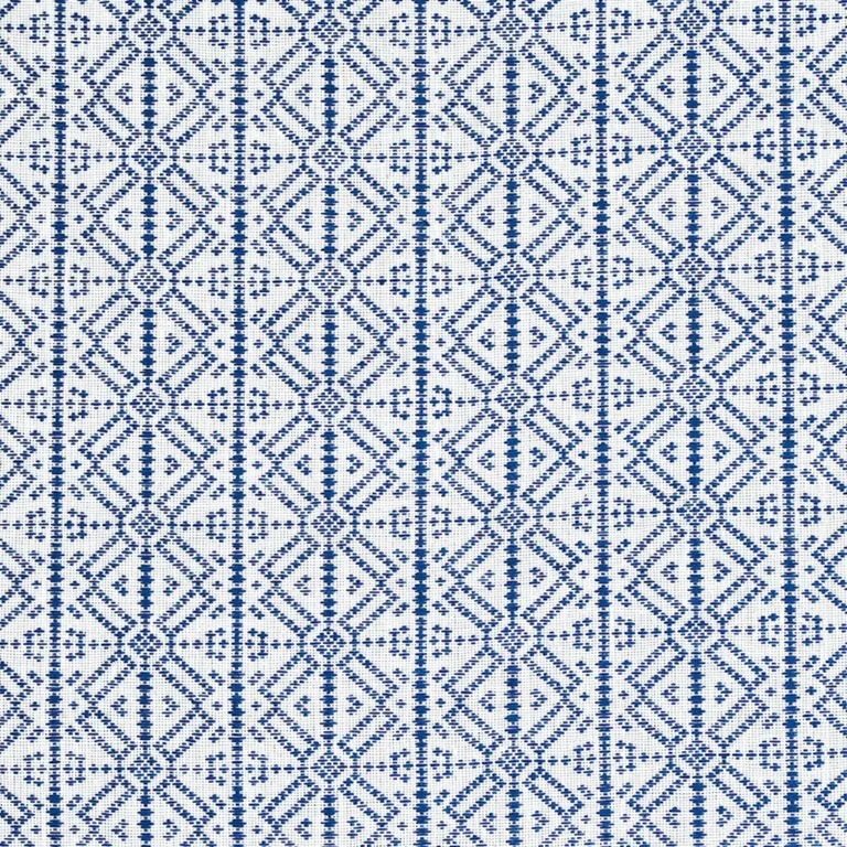 Schumacher 78891 Poxte Hand Woven Navy fabric swatch
