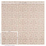Schumacher 76072 Prado Embroidery Red fabric swatch