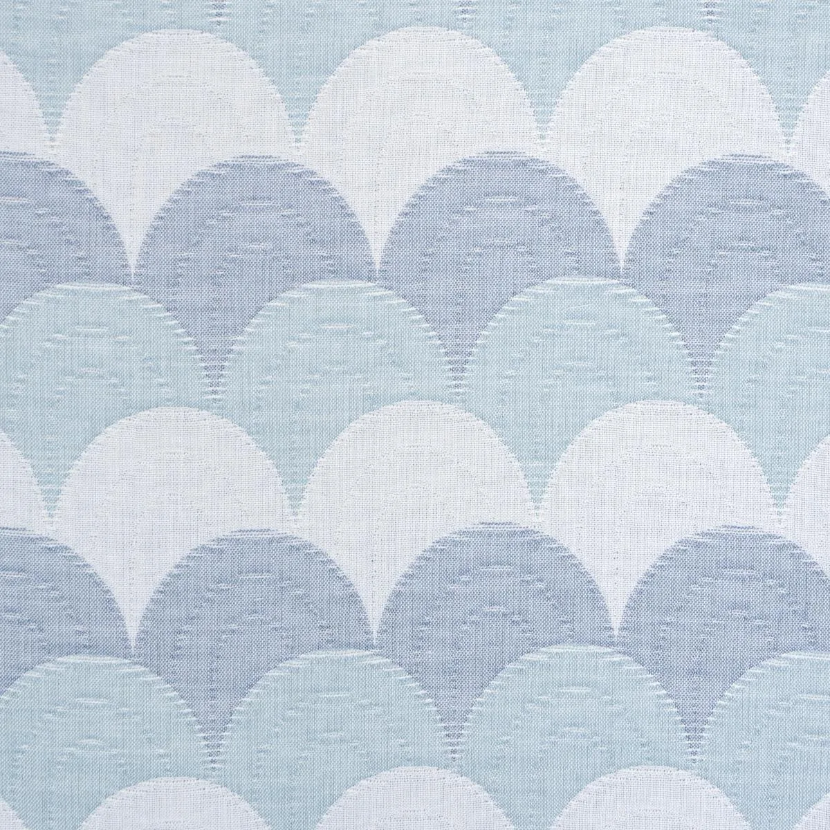 Schumacher 84360 Prairie Hills Blues fabric swatch