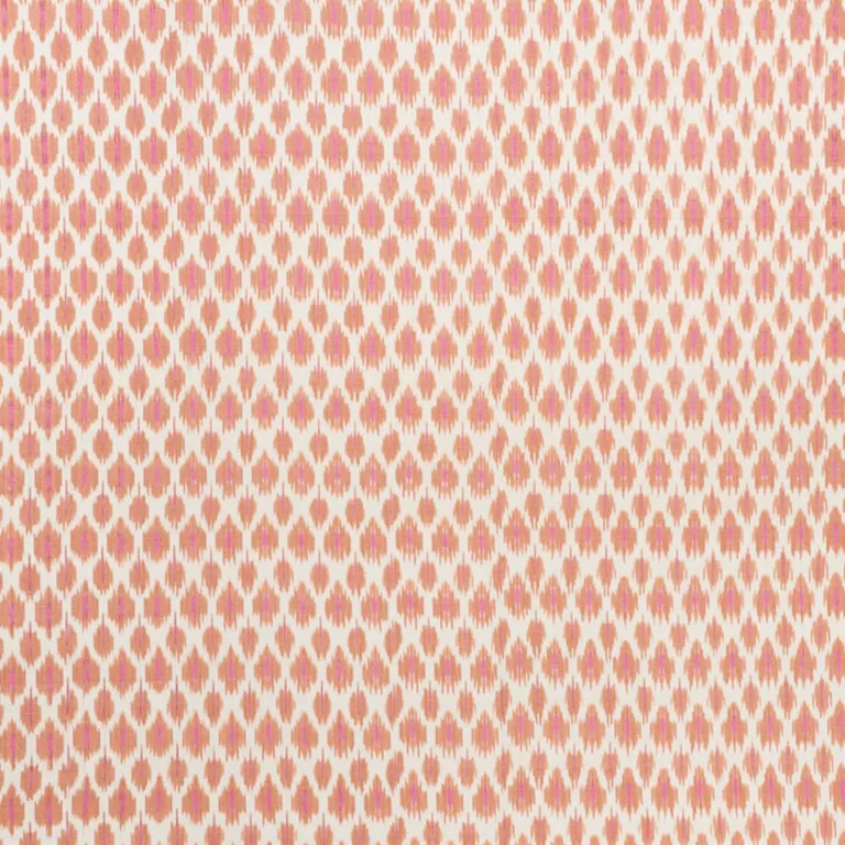 Schumacher 178061 Presidio Ikat Orange fabric swatch