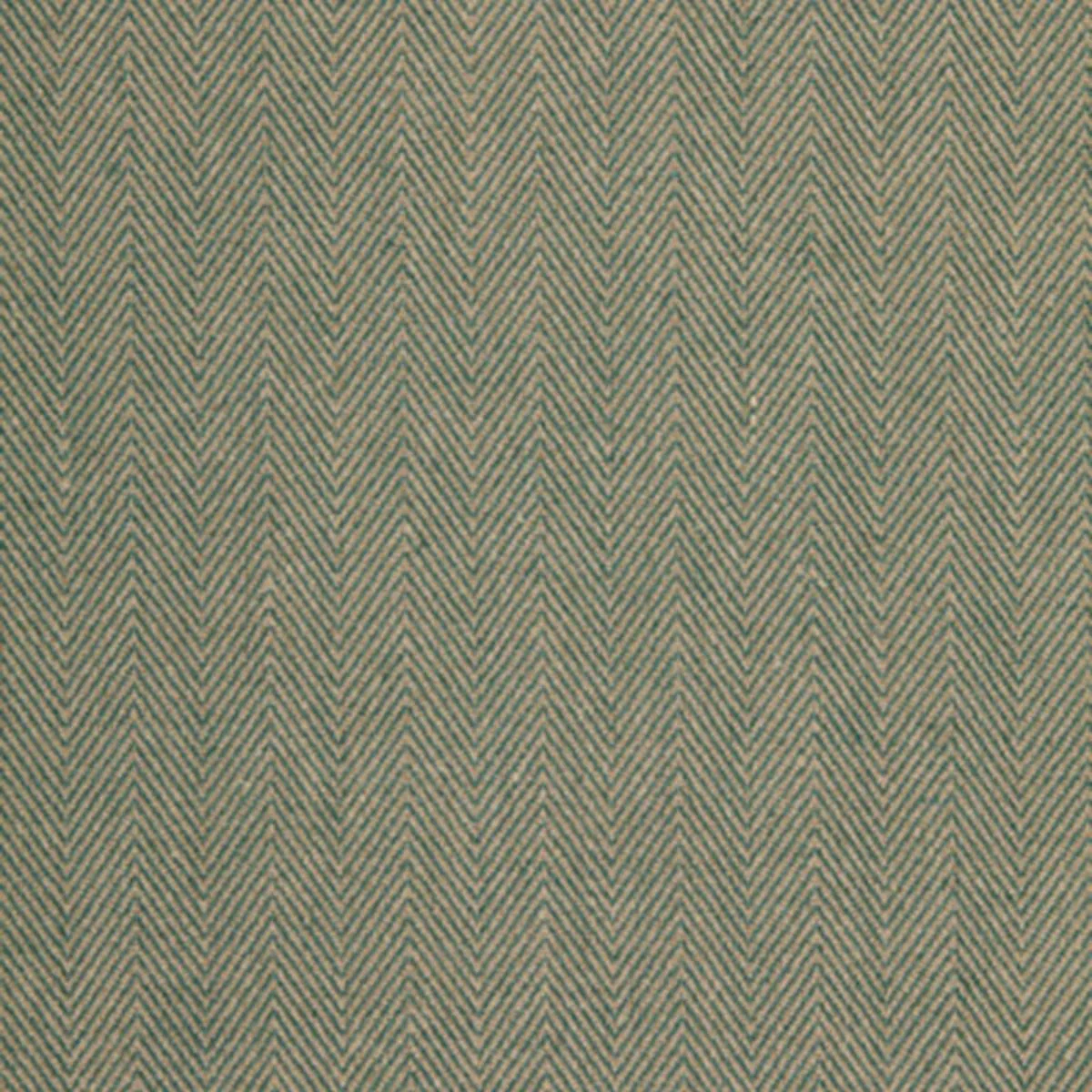 Schumacher 3359034 Preston Linen Chevron Teal fabric swatch