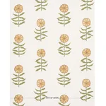 Schumacher 181662 Pretty Petals Soft Yellow fabric swatch