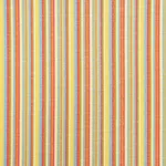 Schumacher 73110 Primavera Stripe Marigold fabric swatch