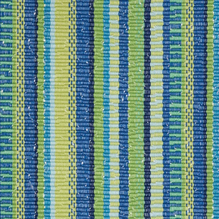 Schumacher 73113 Primavera Stripe Meadow fabric swatch