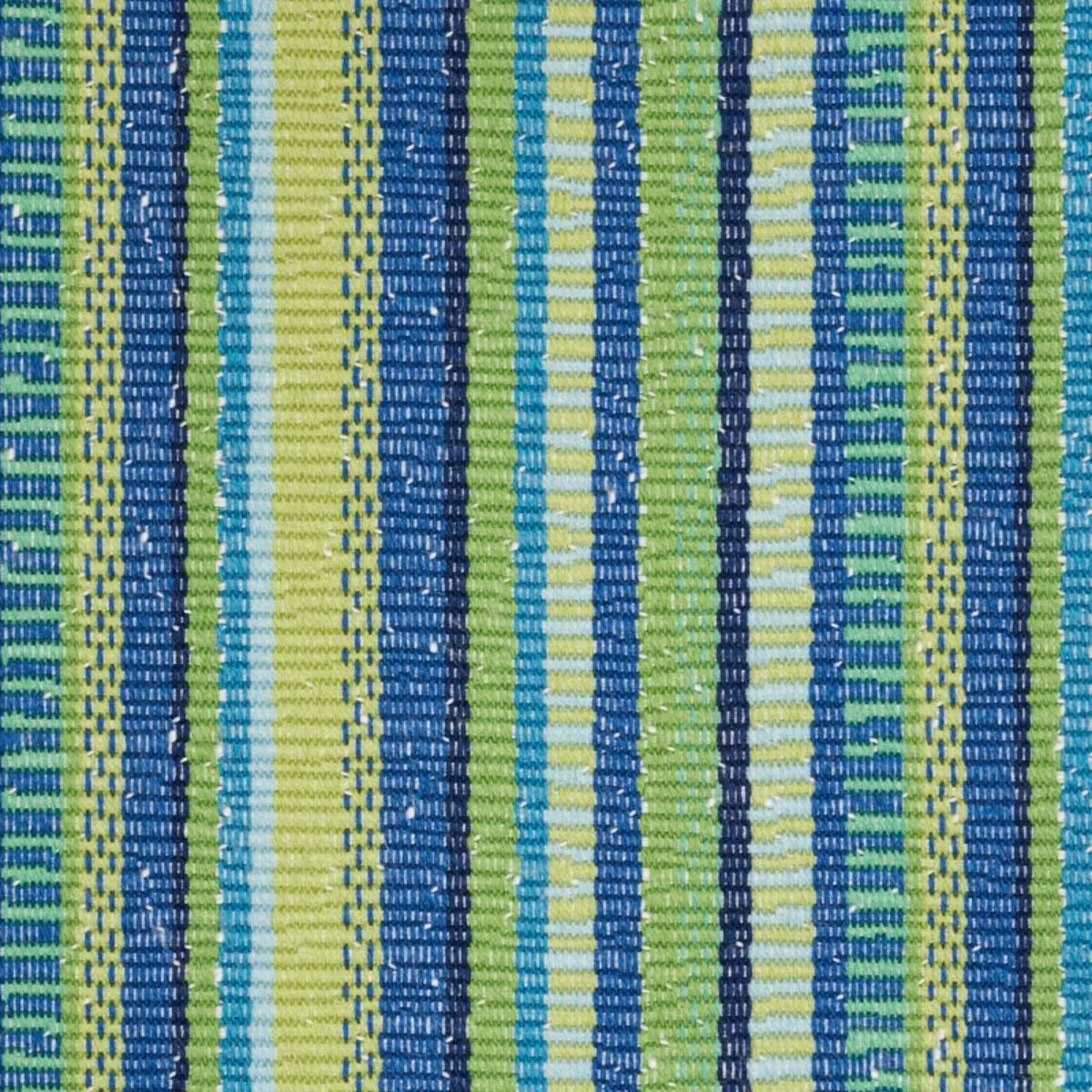 Schumacher 73113 Primavera Stripe Meadow fabric swatch