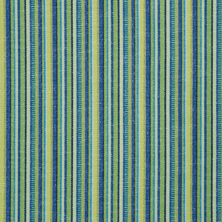 Schumacher 73113 Primavera Stripe Meadow fabric swatch