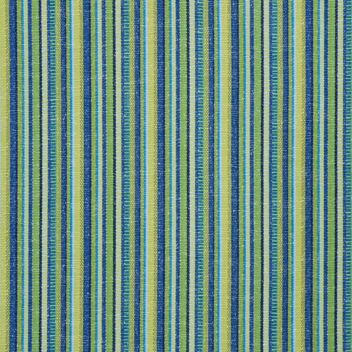 Schumacher 73113 Primavera Stripe Meadow fabric swatch