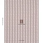 Schumacher 182920 Priya Warp Print Bordeaux fabric swatch