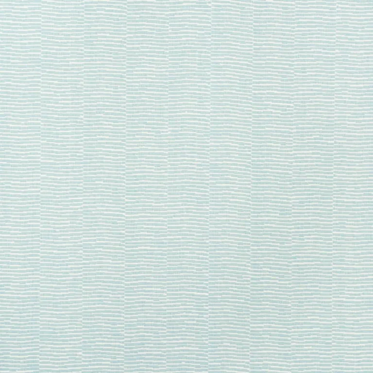 Schumacher 73132 Promenade Indoor/Outdoor Aqua fabric swatch
