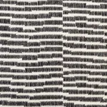 Schumacher 73133 Promenade Indoor/Outdoor Black fabric swatch