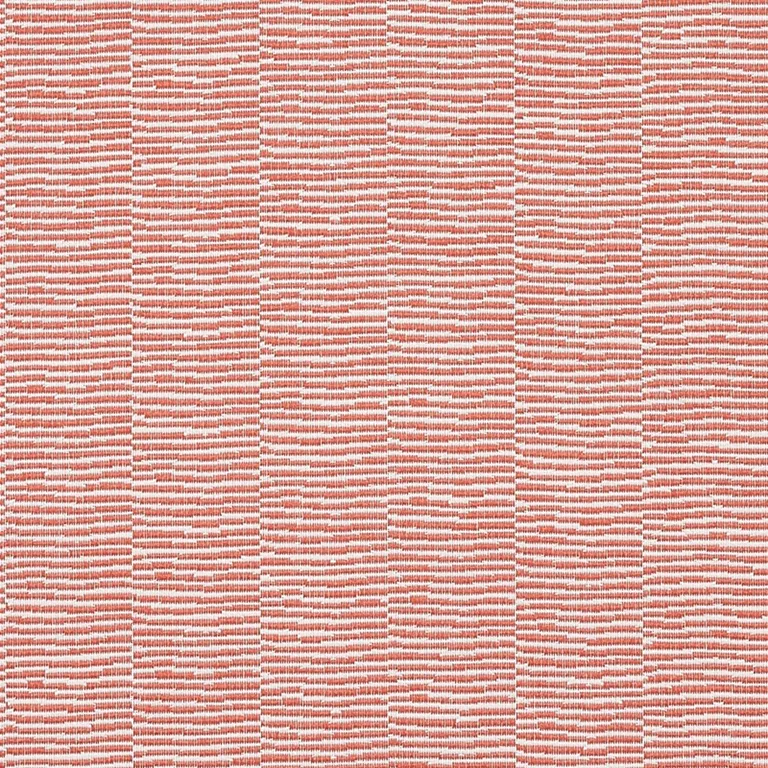 Schumacher 73134 Promenade Indoor/Outdoor Coral fabric swatch