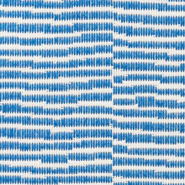 Schumacher 73130 Promenade Indoor/Outdoor Marine fabric swatch