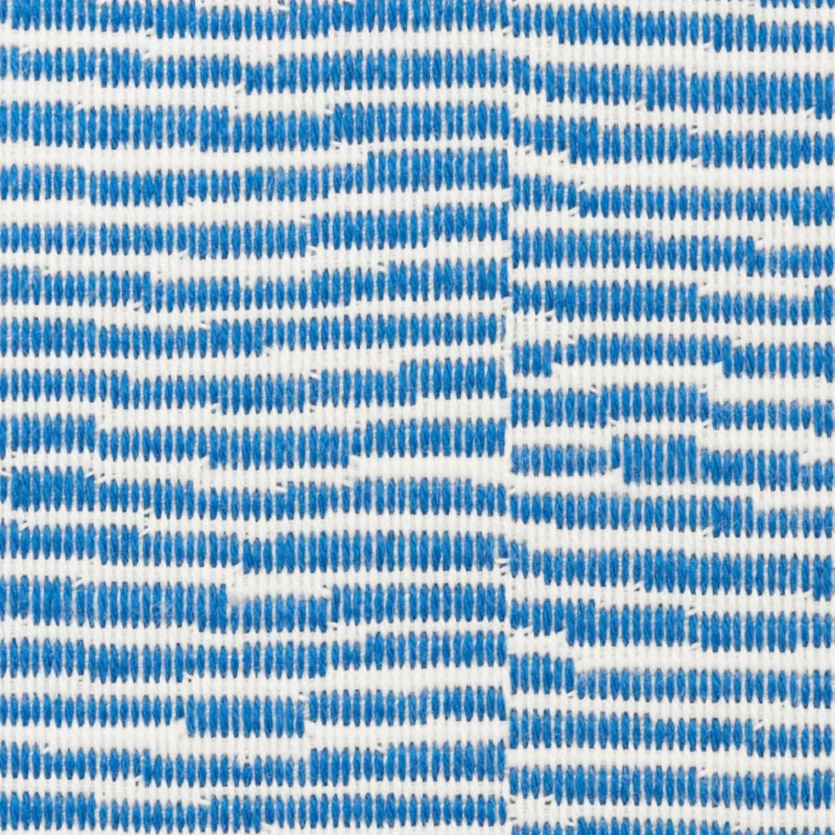 Schumacher 73130 Promenade Indoor/Outdoor Marine fabric swatch