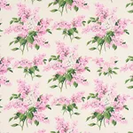 Schumacher 180622 Proust's Lilacs Pink fabric swatch
