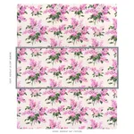 Schumacher 180622 Proust's Lilacs Pink fabric swatch