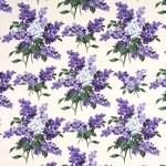 Schumacher 180621 Proust's Lilacs Purple fabric swatch