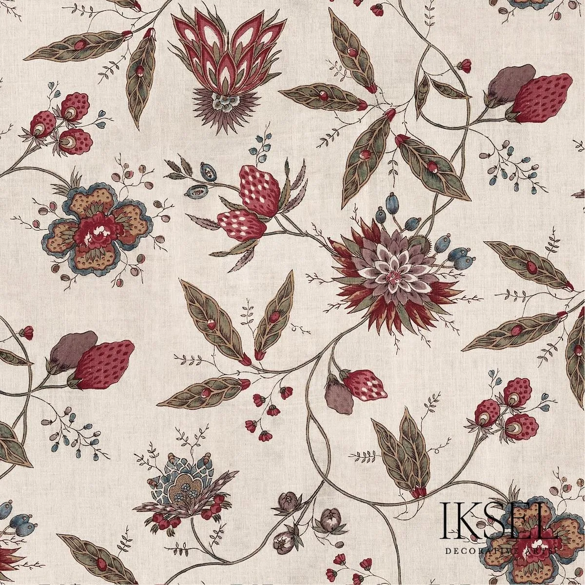 Schumacher RF914CS01 ProvençAl Indienne Original fabric swatch