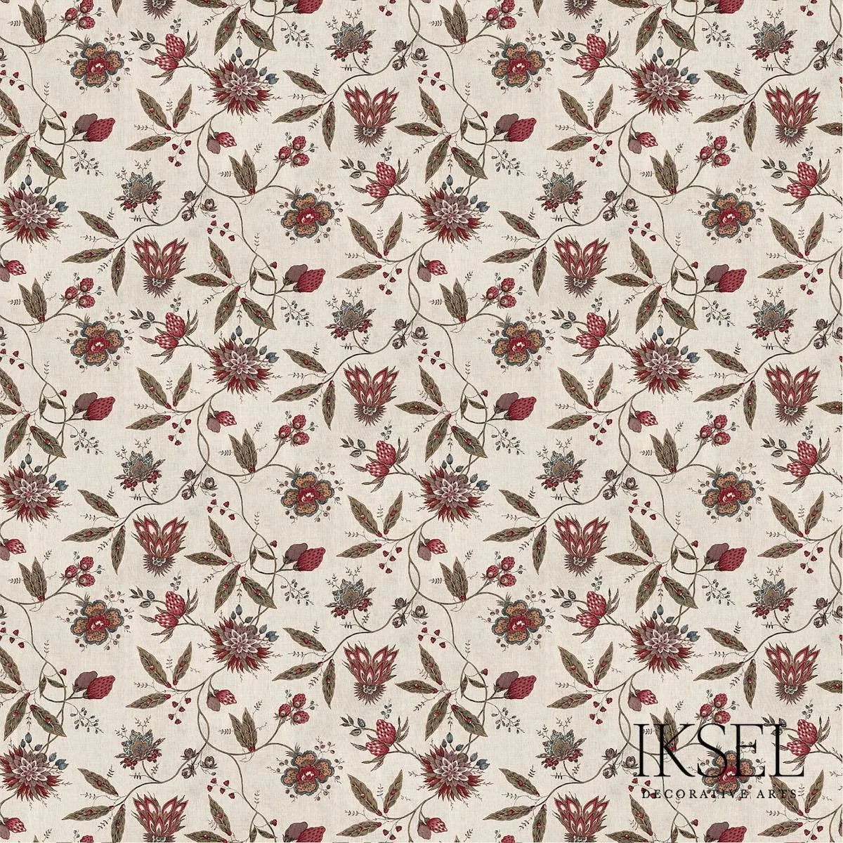 Schumacher RF914CS01 ProvençAl Indienne Original fabric swatch