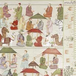 Schumacher RF314CS01 Pushkar Original fabric swatch